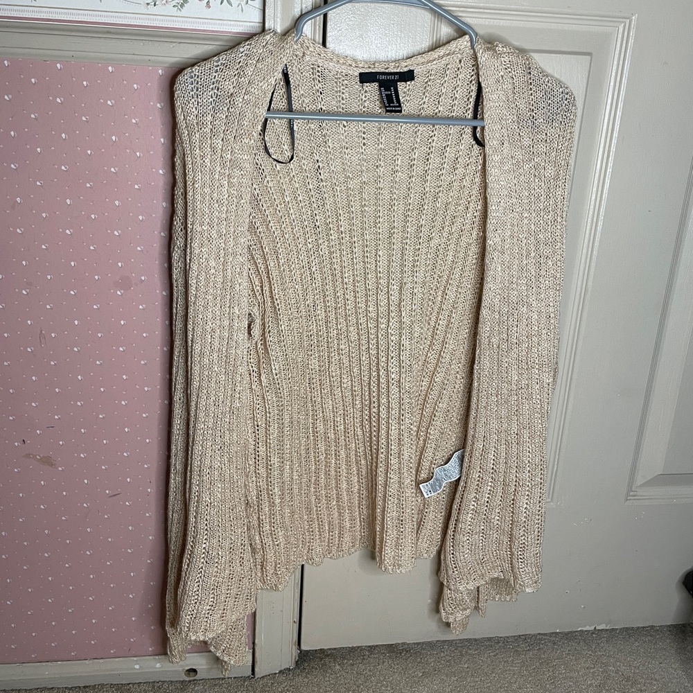 Tie front cardigan